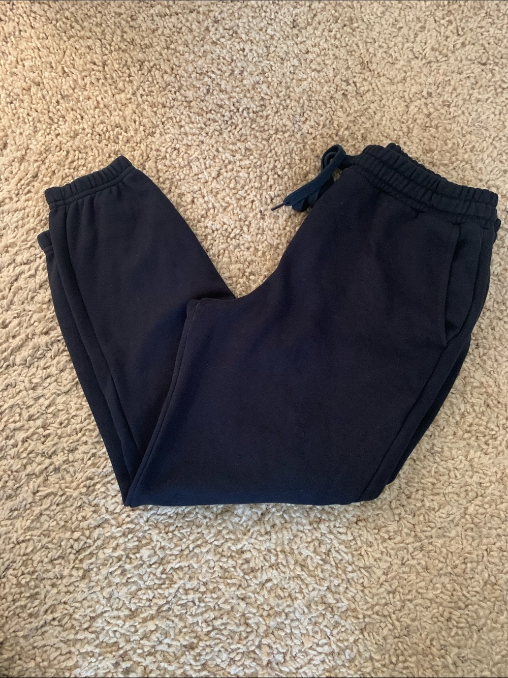Fabletics soft cozy black Sweatpants, Size medium